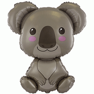 Cute Koala Australian Party Supershape Balloon